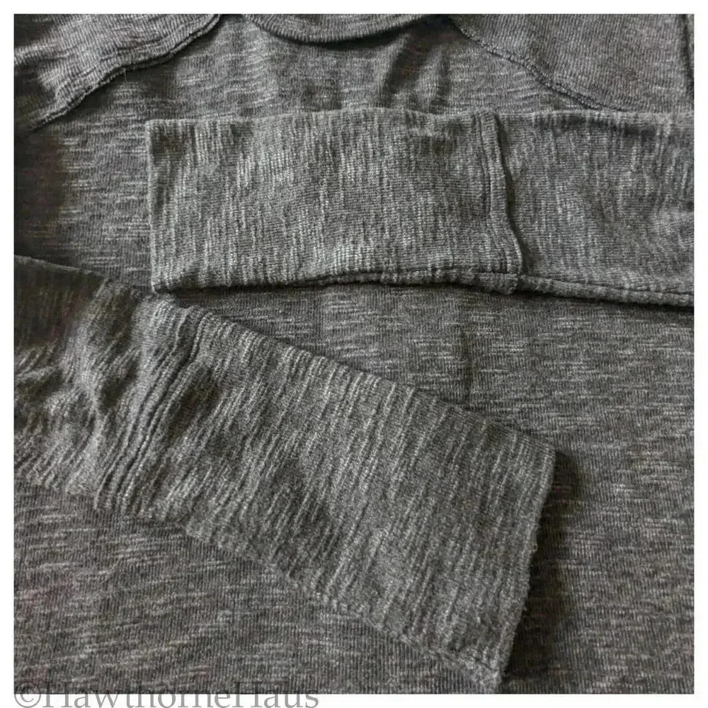FREE PEOPLE We The Free Oversized Cowl Neck Sweater Tunic Top Size M Marled Grey - Picture 3 of 8